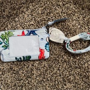 Vera Bradley wallet/lanyard